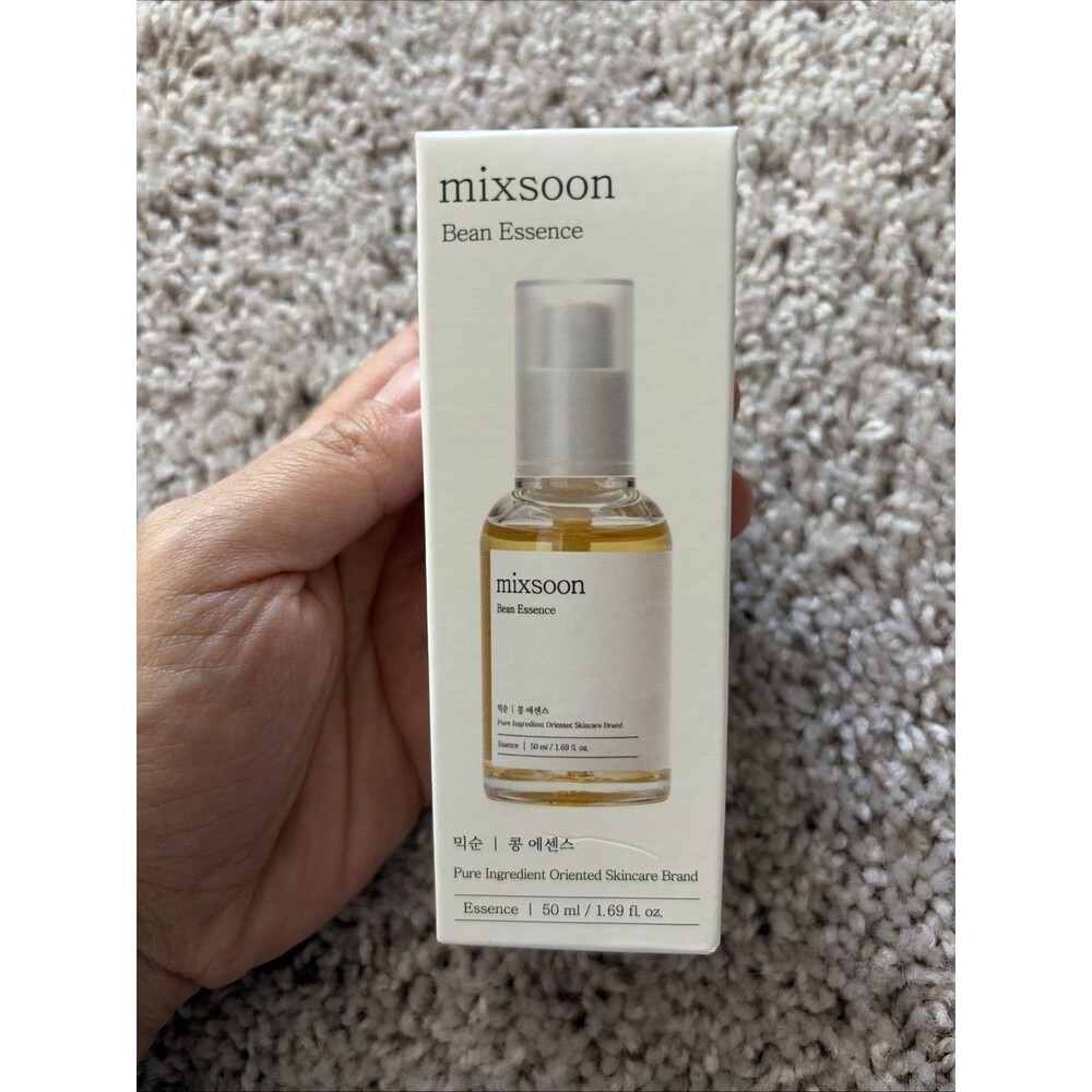 Mixsoon Bean Essence 50ml/ 1.69oz K-Beauty Facial Serum- Brand New In Box